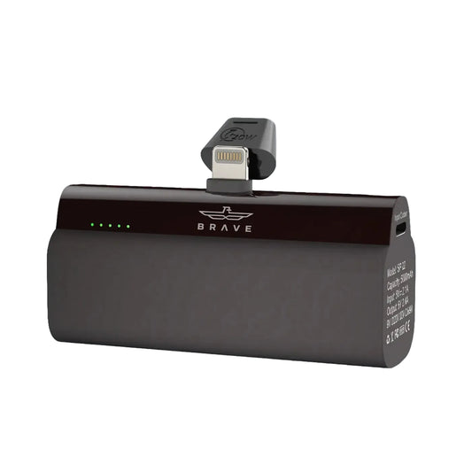 Brave Power Bank Plug On-L 5000mAh +20w Lightning PD Output product photo