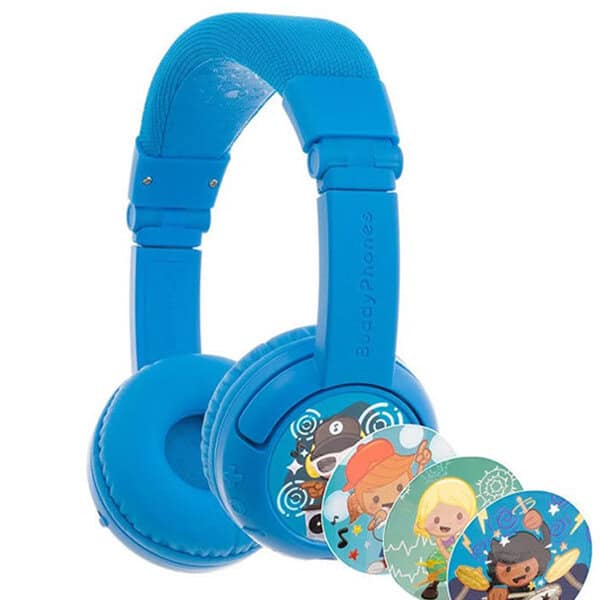 Buddyphones PlayPlus Wireless headphones- Blue product photo