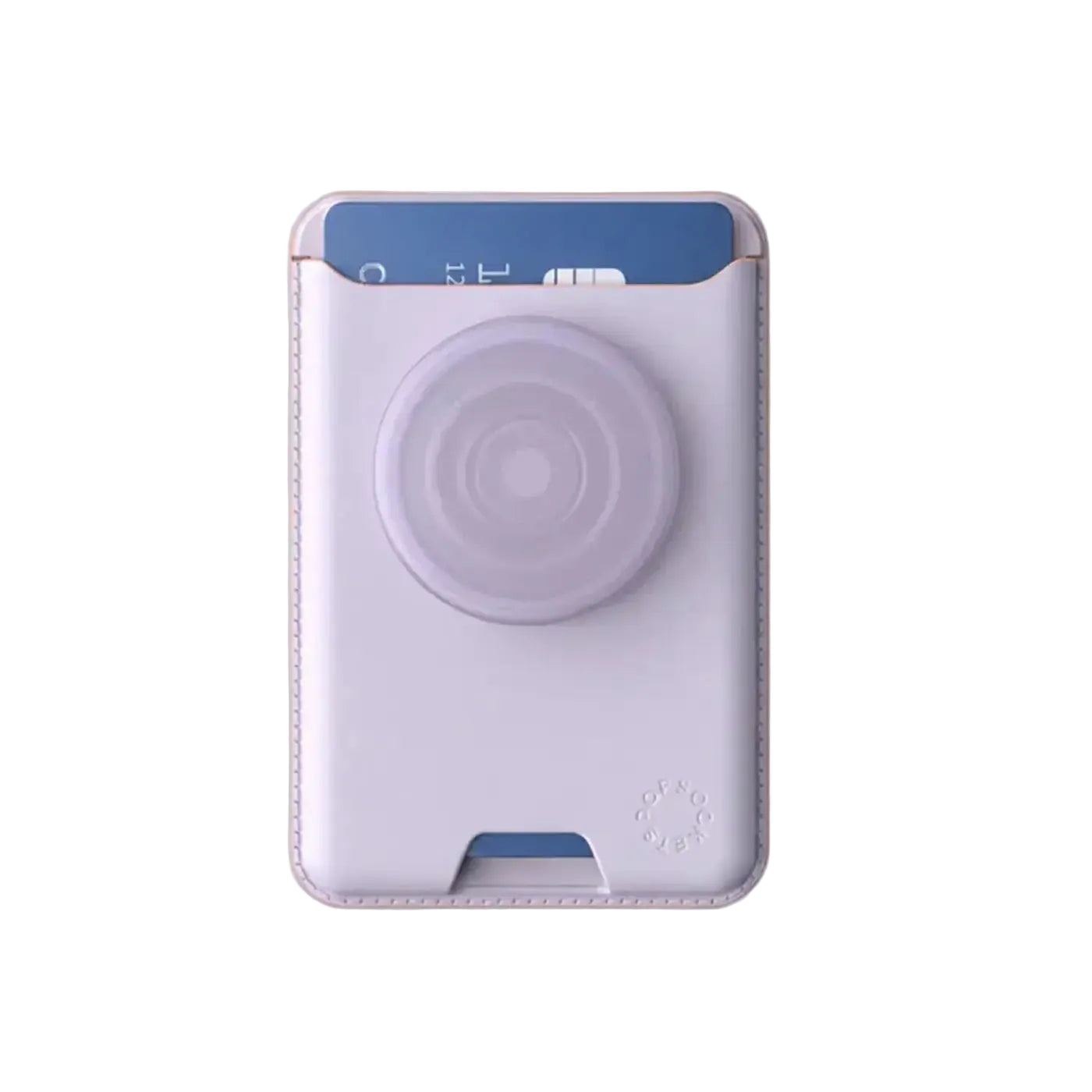 PopSockets Softgoods PopWallet+ for MagSafe-Pale Lavender product photo