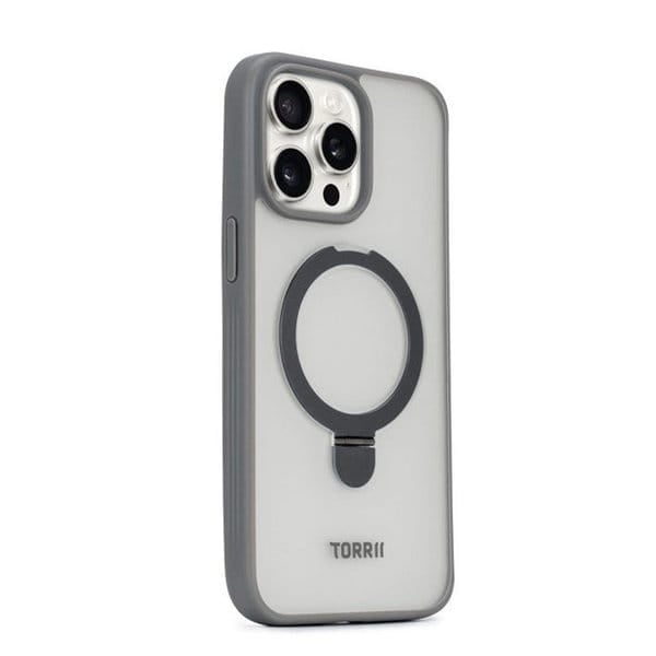 Torrii iPhone 15 Pro Max 6 7-inch Torero Stand Case+MagSafe Grey product photo