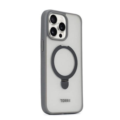 Torrii iPhone 15 Pro Max 6 7-inch Torero Stand Case+MagSafe Grey product photo