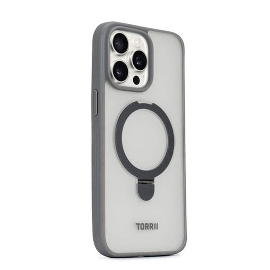 Torrii iPhone 15 Pro Max 6 7-inch Torero Stand Case+MagSafe Grey product photo