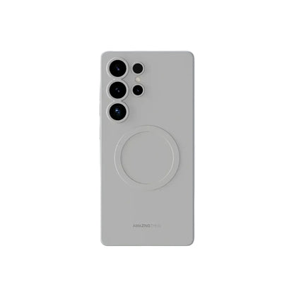 AmazingThing Minimal Mag Air Galaxy S25 Ultra Titanium Grey Case product photo