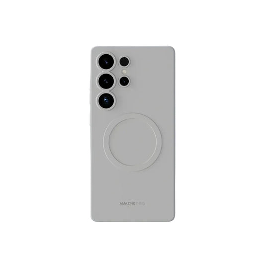 AmazingThing Minimal Mag Air Galaxy S25 Ultra Titanium Grey Case product photo