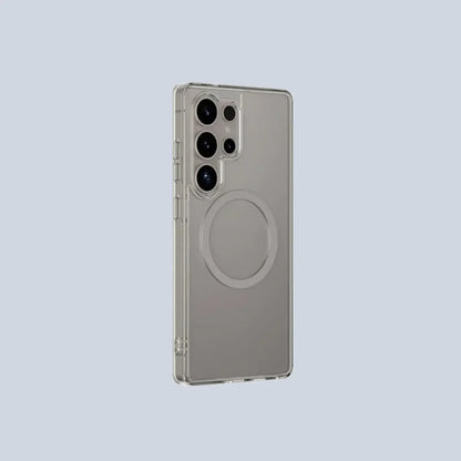 AmazingThing Minimal Mag Case Galaxy S25 Ultra Titan Grey Clear product photo