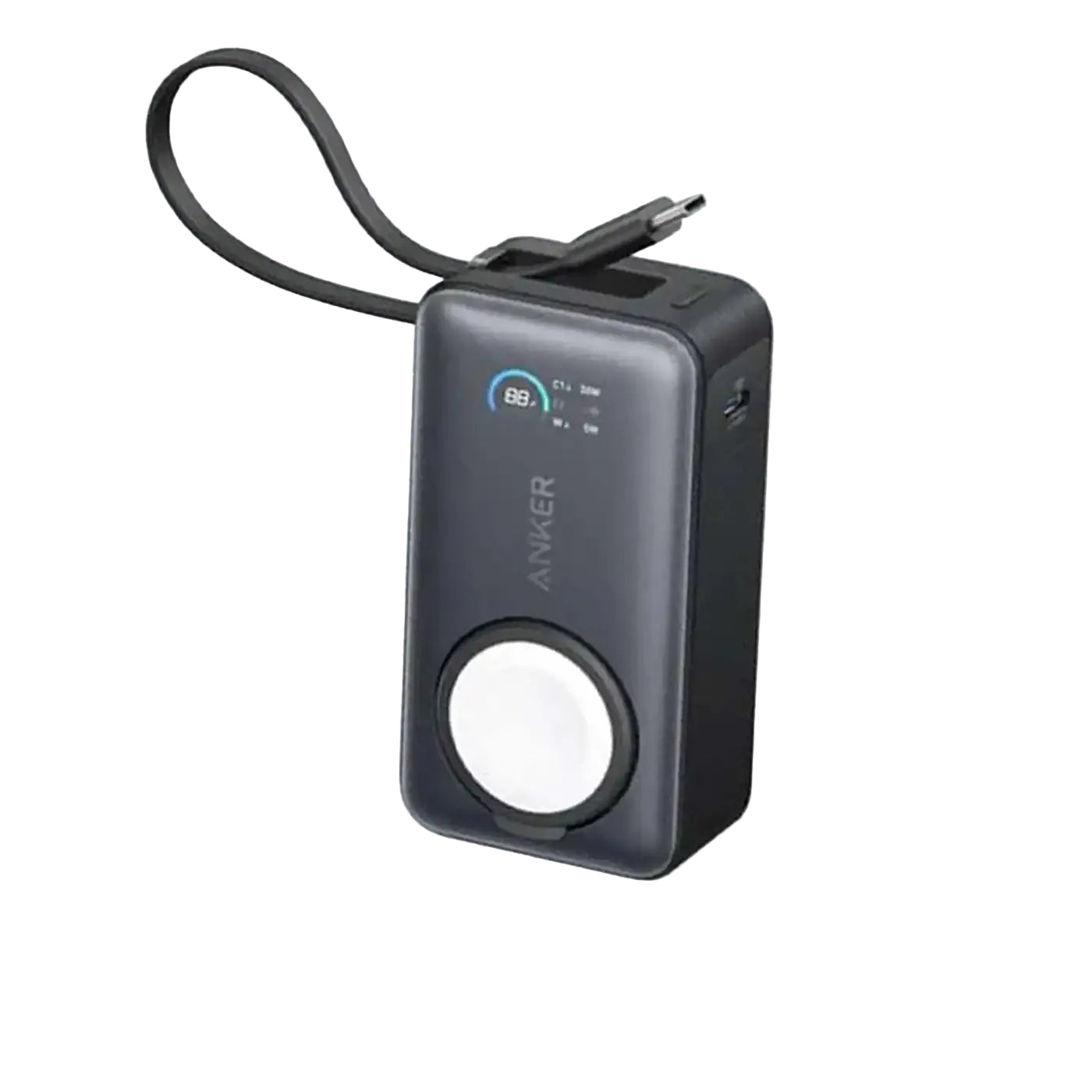 Anker MagGo Power Bank 10K 35W for Apple Watch Built-In USB-C - Black product photo