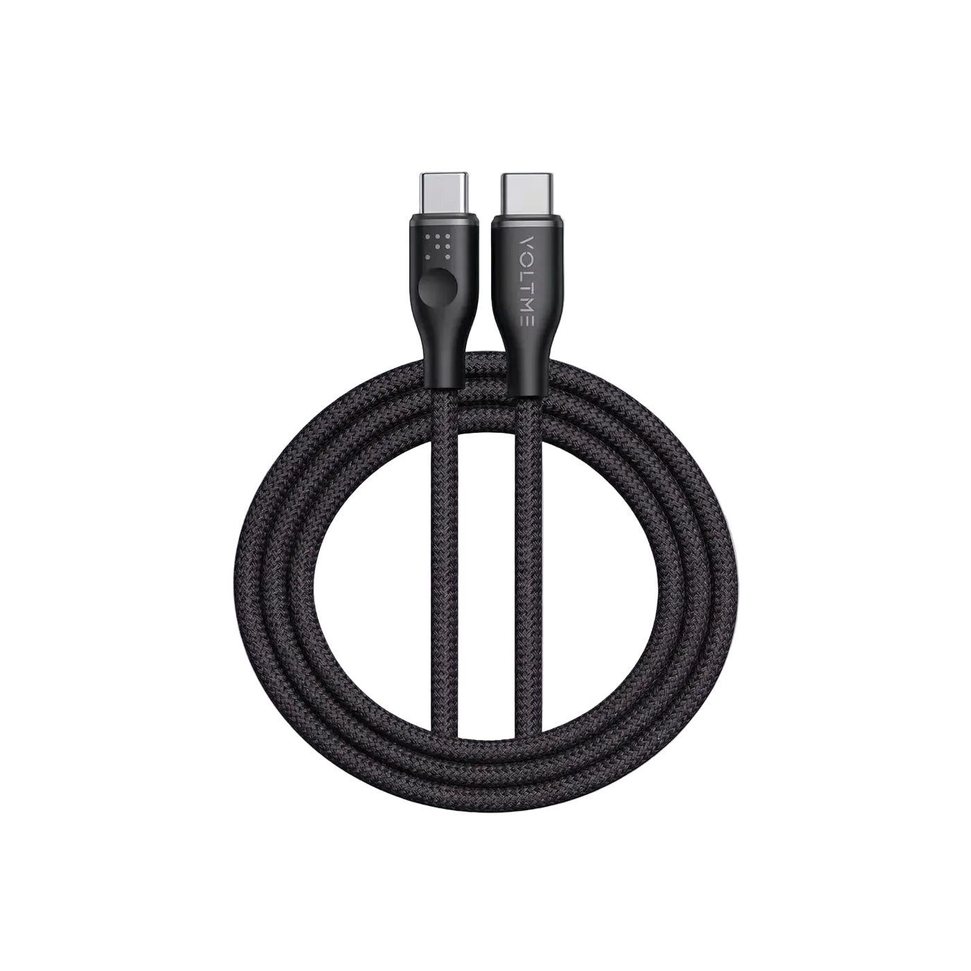 Voltme Powerlink Rugg Cable Type C to Type C 3A 1M 60W Black product photo