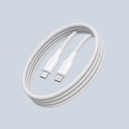 Voltme USB-C to USB-C PowerLink RUGG Fast Charge Cable 3A 60W- White product photo