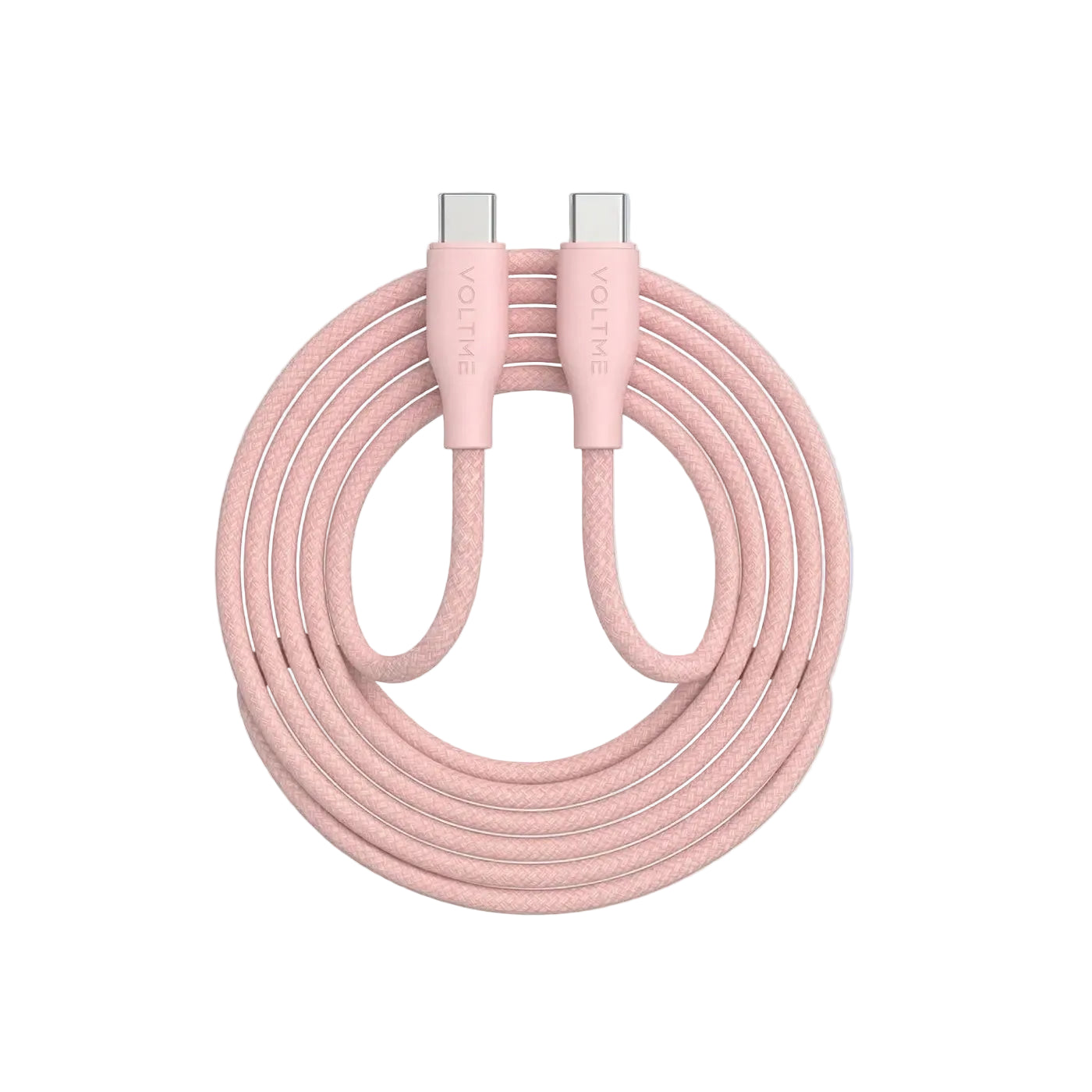 Voltme USB-C TO USB-C PowerLink RUGG Fast Charge Cable 3A 60W- Pink product photo
