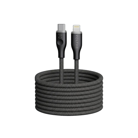 Voltme USB C to Lightning PowerLink Rugg 3A 30W - Black product photo