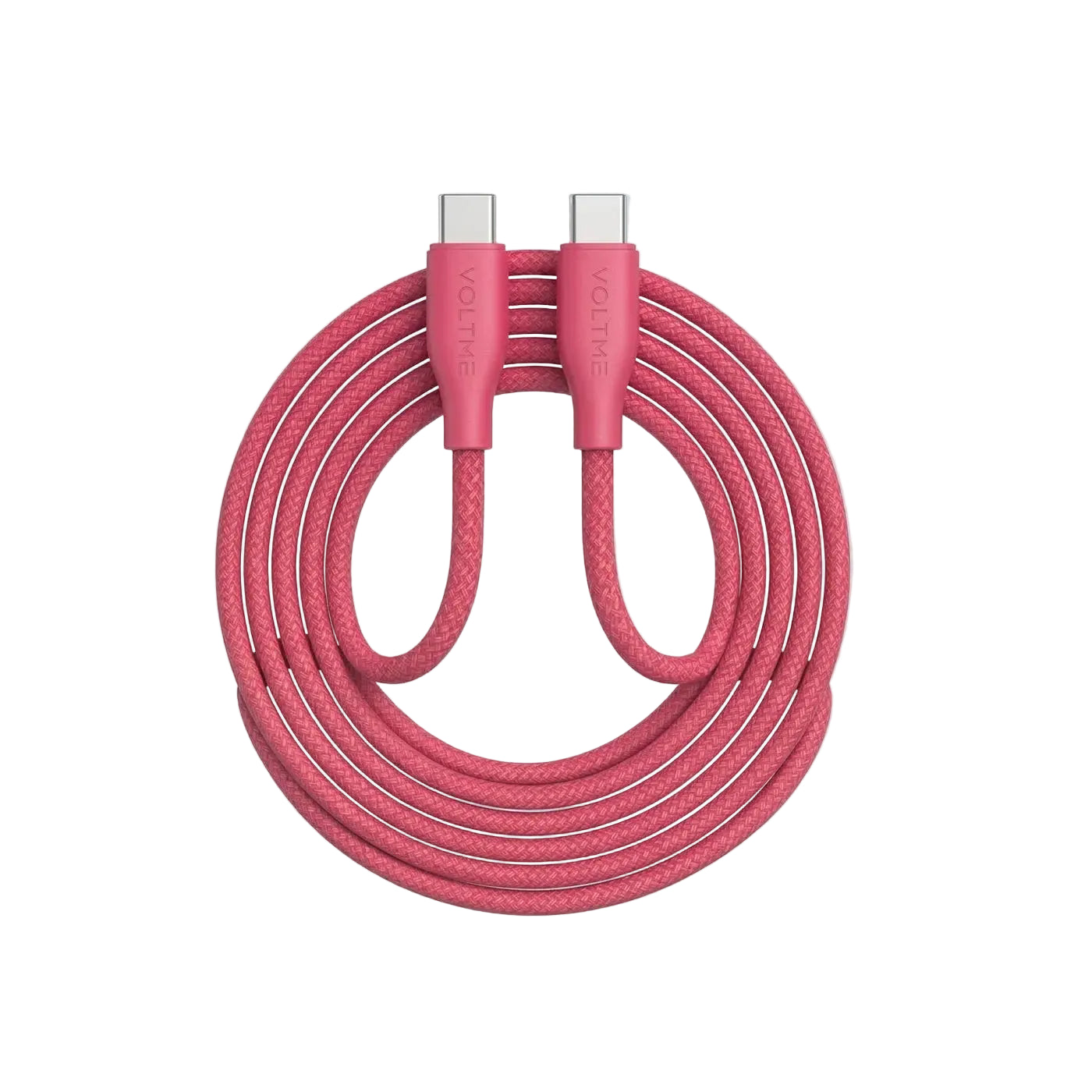 Voltme USB-C to iPhone PowerLink RUGG Fast Charge Cable 3A 30W - Pink product photo