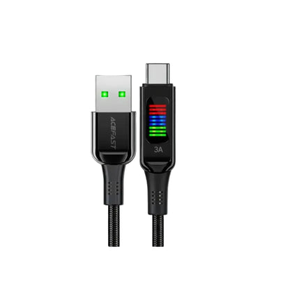 Acefast - C7-04 USB to Type-C Cable 60W 1 2m - Black product photo