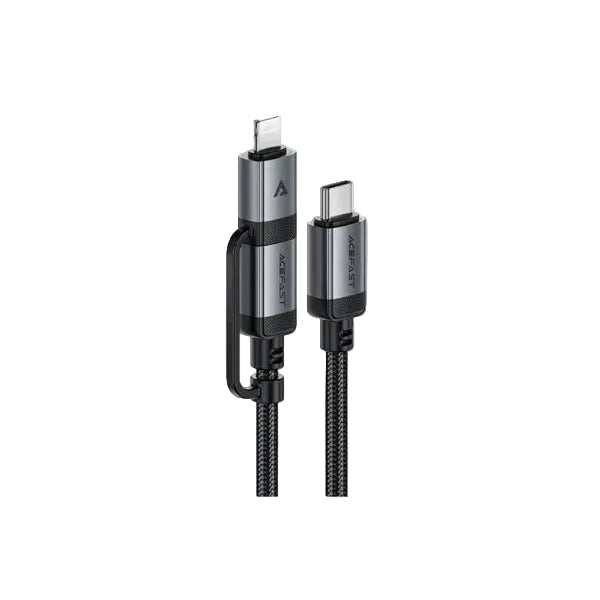 Acefast C20-01 USB-C to Lightning USB-C Charging Data Cable 1 2M product photo