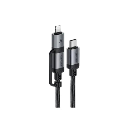 Acefast C20-01 USB-C to Lightning USB-C Charging Data Cable 1 2M product photo