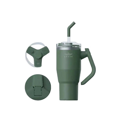 Brave Temp Guard Vacuum Insulated Travel Mug 950ml - Green product photo