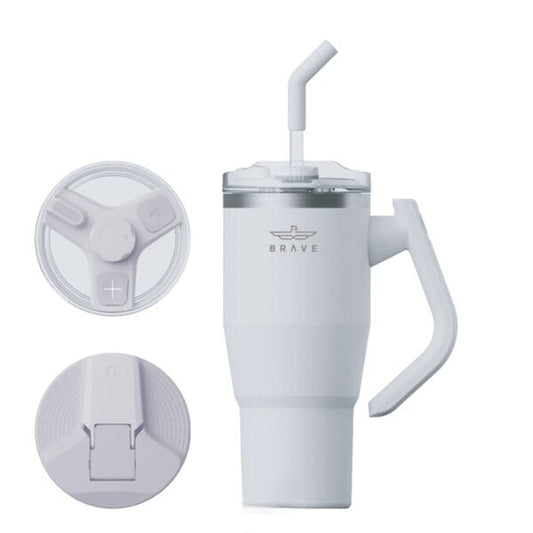 Brave Temp Guard Vacuum Insulated Travel Mug 950ml - White product photo