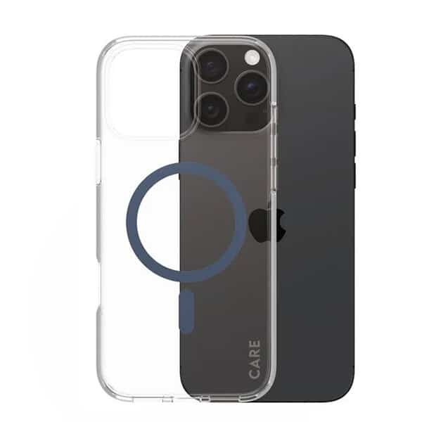 PanzerGlass iPhone 16 Pro CARE Flagship Case Transparent Urban Combat w Blue product photo