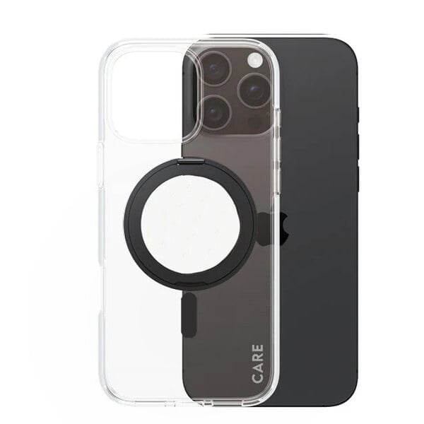 PanzerGlass iPhone 16 Pro Max CARE Feature Case Transparent Black product photo