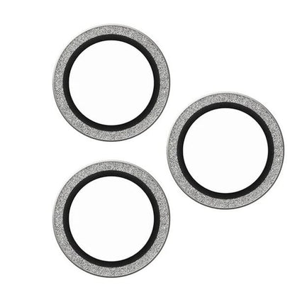 PanzerGlass® SAFE by Camera Lens Protector Glitter Silver iPhone 16 Pro 16 Pro