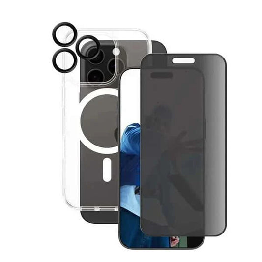 PanzerGlass iPhone 16 Pro 3-in-1 Privacy Bundle product photo