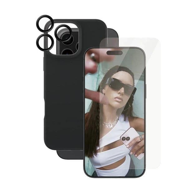 PanzerGlass iPhone 16 Pro Max 3-in-1 Protection Pack product photo