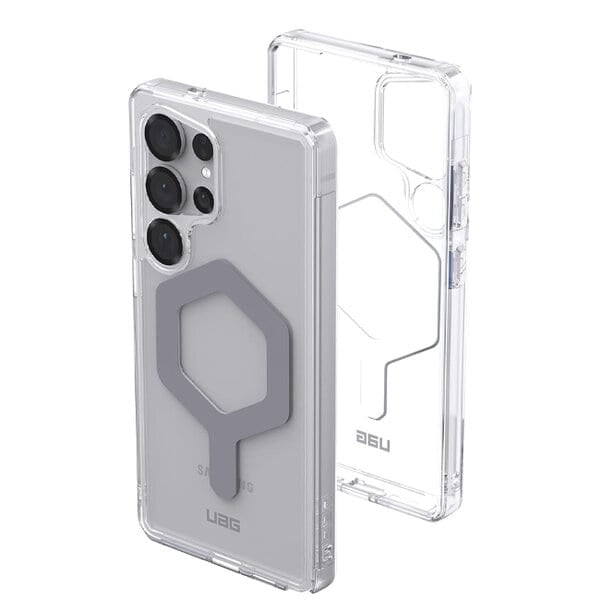 UAG Samsung Galaxy S25 Ultra Case 6 8" Plyo Pro - Clear Ice Silver product photo