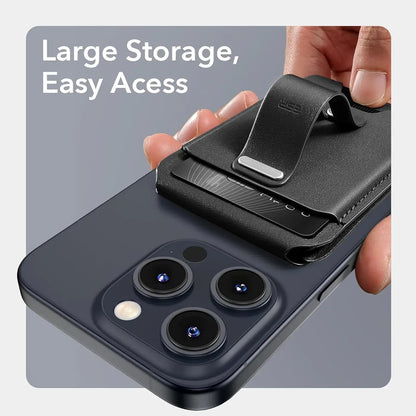 ESR Magsafe Grip Wallet Stand Halolock Black product photo