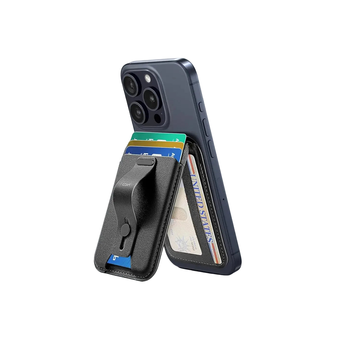 ESR Magsafe Grip Wallet Stand Halolock Black product photo
