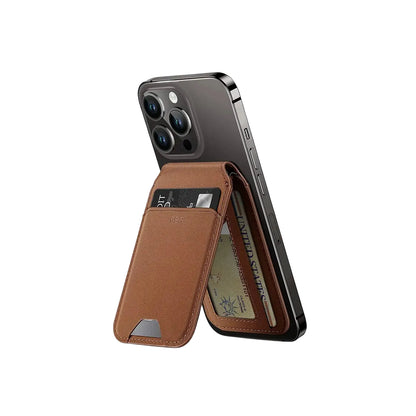 ESR Magsafe Grip Wallet Stand Halolock Tan product photo