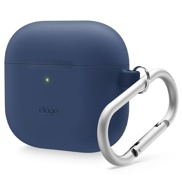 Elago AirPods 4 Clear Hang case - Indigo product photo