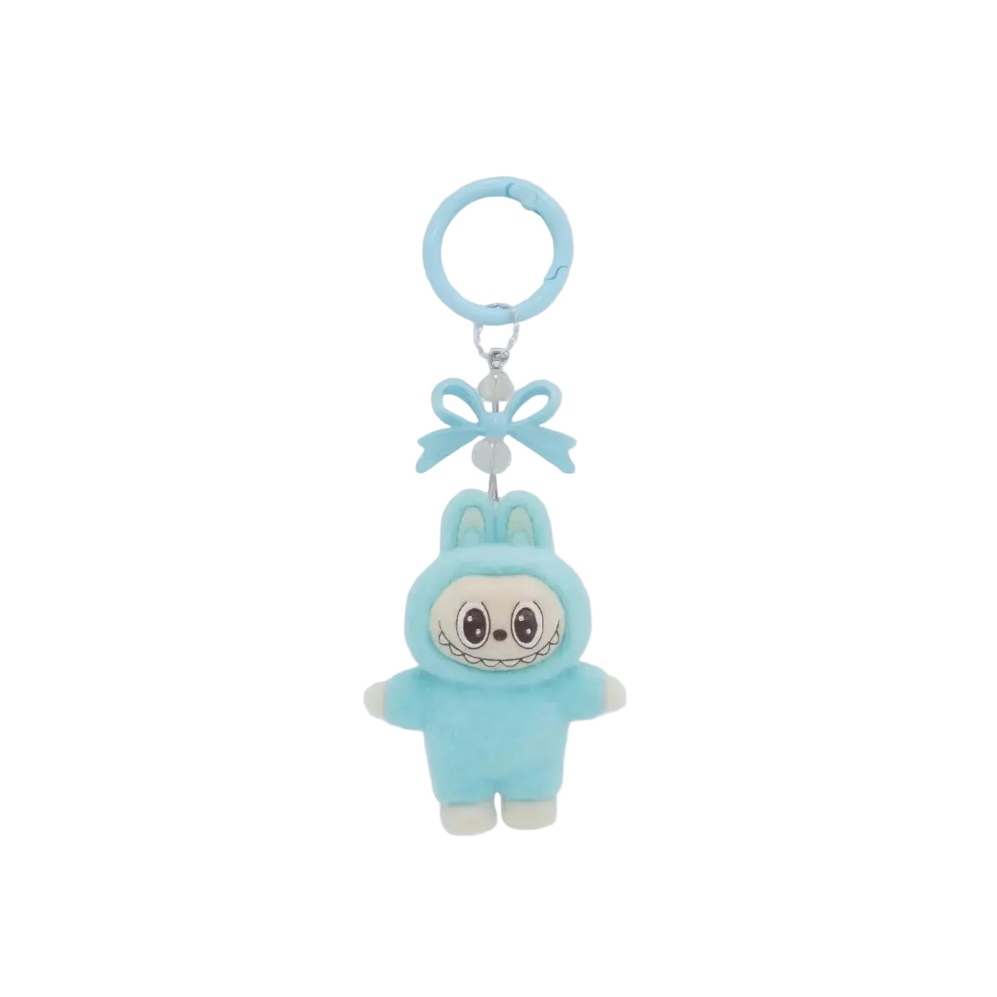 Small Labubu The Monsters Keychain-Blue
