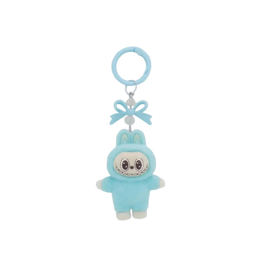 Small Labubu The Monsters Keychain-Blue