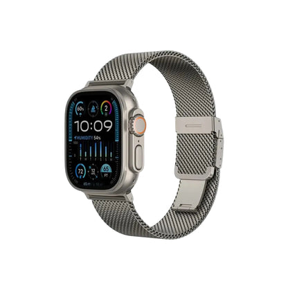 AmazingThing Apple Watch Strap 46m Titan Metal Band-Silver product photo