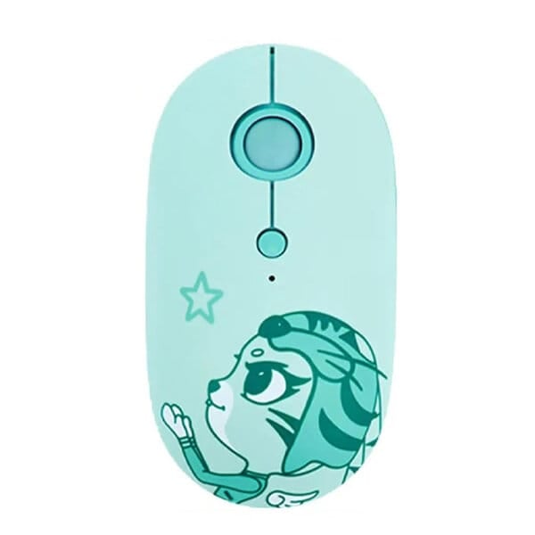 FOPATO Silent Wireless Mouse Model F10 Blue product photo