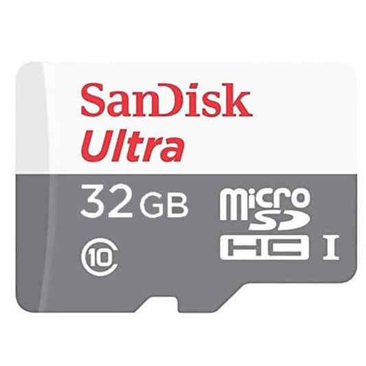 SanDisk 32GB Ultra microSDXC UHS-I Class 10 Memory Card 100 MB s power bank product photo