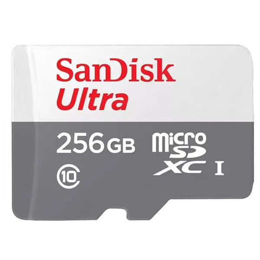SanDisk 256GB Ultra microSDXC UHS-I Class 10 Memory Card 100 MB s power bank