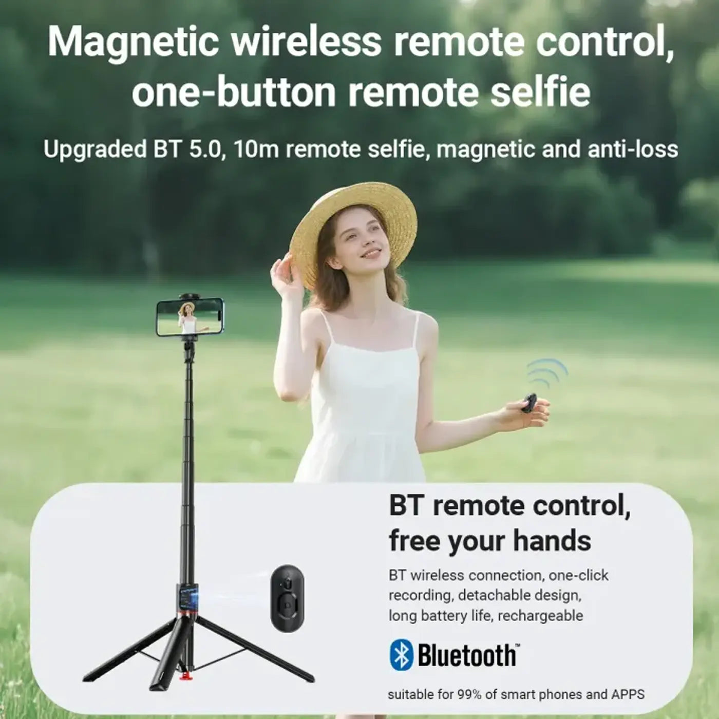 Acefast Selfie Stick Tripod E31 BK product image
