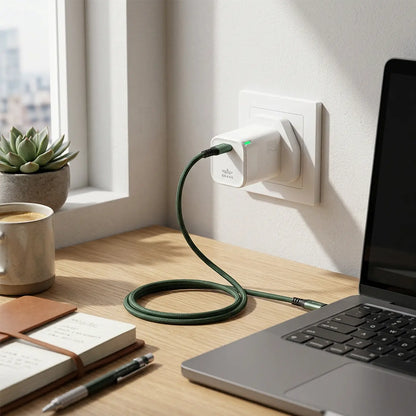 Brave GaN Fast Charger PD20W & QC3 0 - white product photo