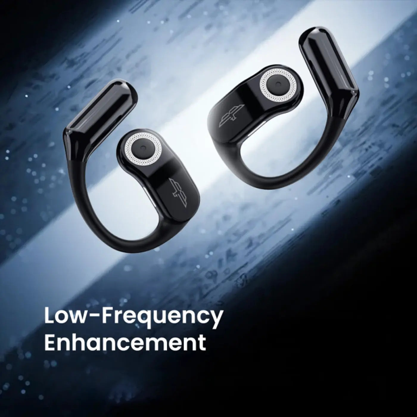 Brave Sport Fit 1 Open Ear TWS Earbuds - Black product photo