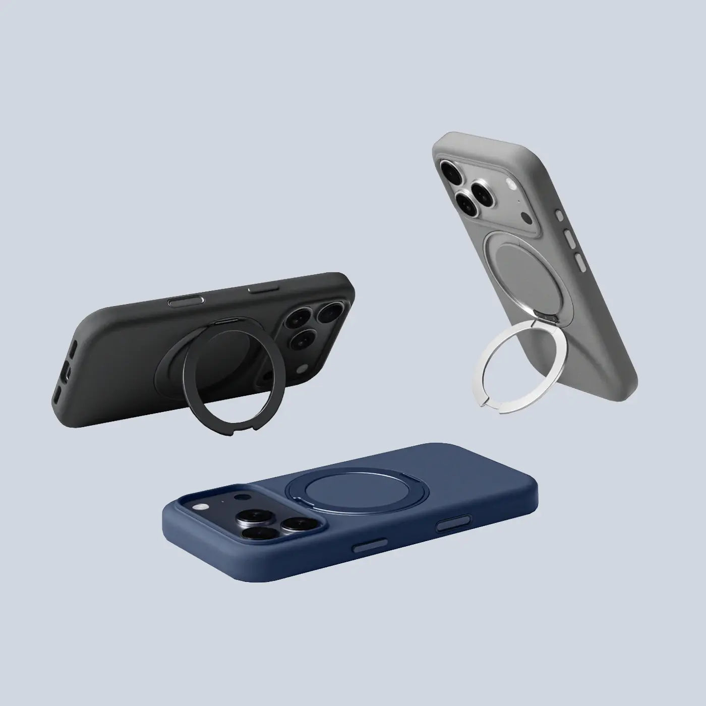 AmazingThing iPhone 17 Pro Max Cloudie MagSpin- Black product photo