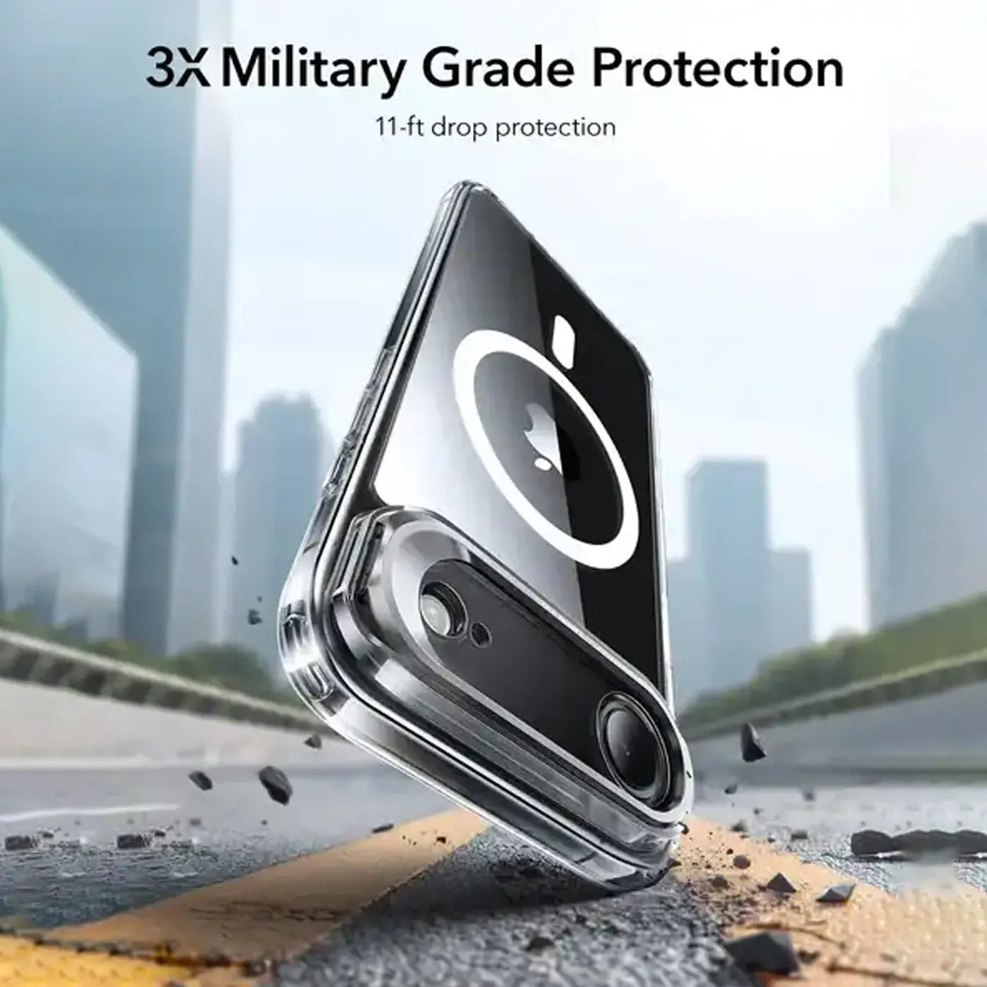 ESR iPhone 17 Air HaloLock Stash Stand -Clear additional product image