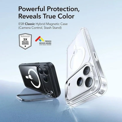 ESR iPhone 17 Pro Max HaloLock Stash Stand -Clear Black additional product image