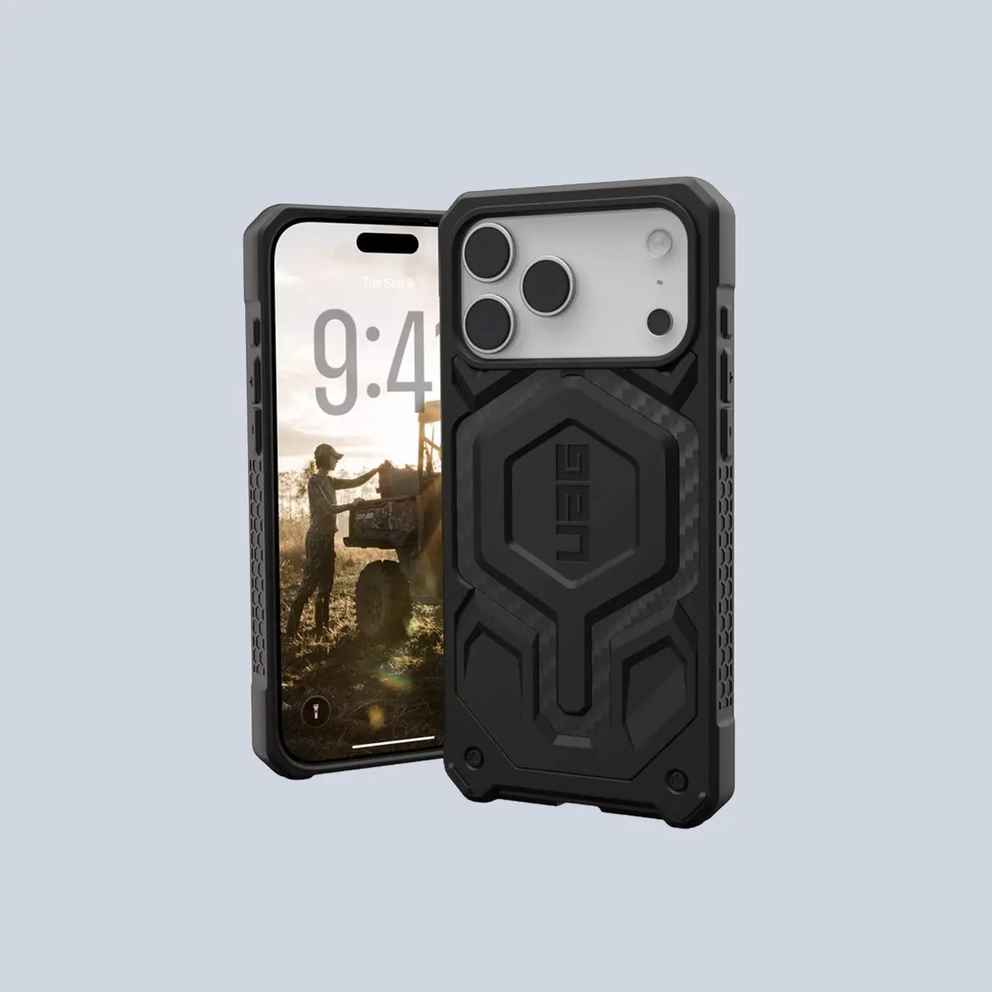 UAG iPhone 17 Pro Max Monarch Pro Magsafe Case -Carbon Fiber product photo