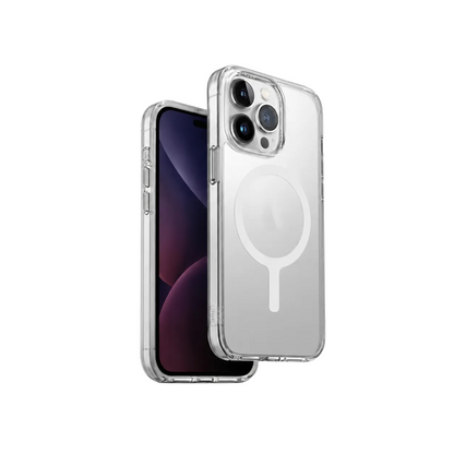 Uniq Hybrid iPhone 15 Pro 6.1" Magclick Charging Lifepro Xtreme - Dove