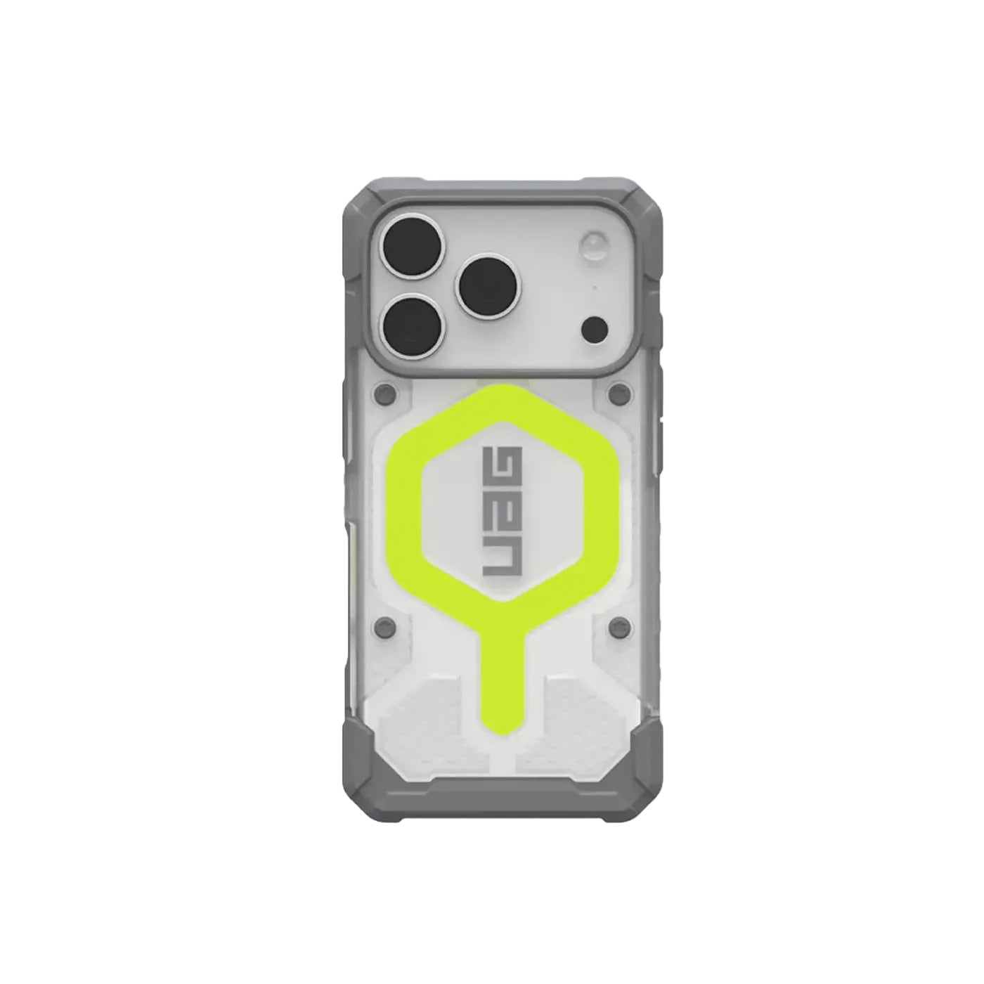 UAG iPhone 17 Pro Max Case Pathfinder Clear Active Neon product photo