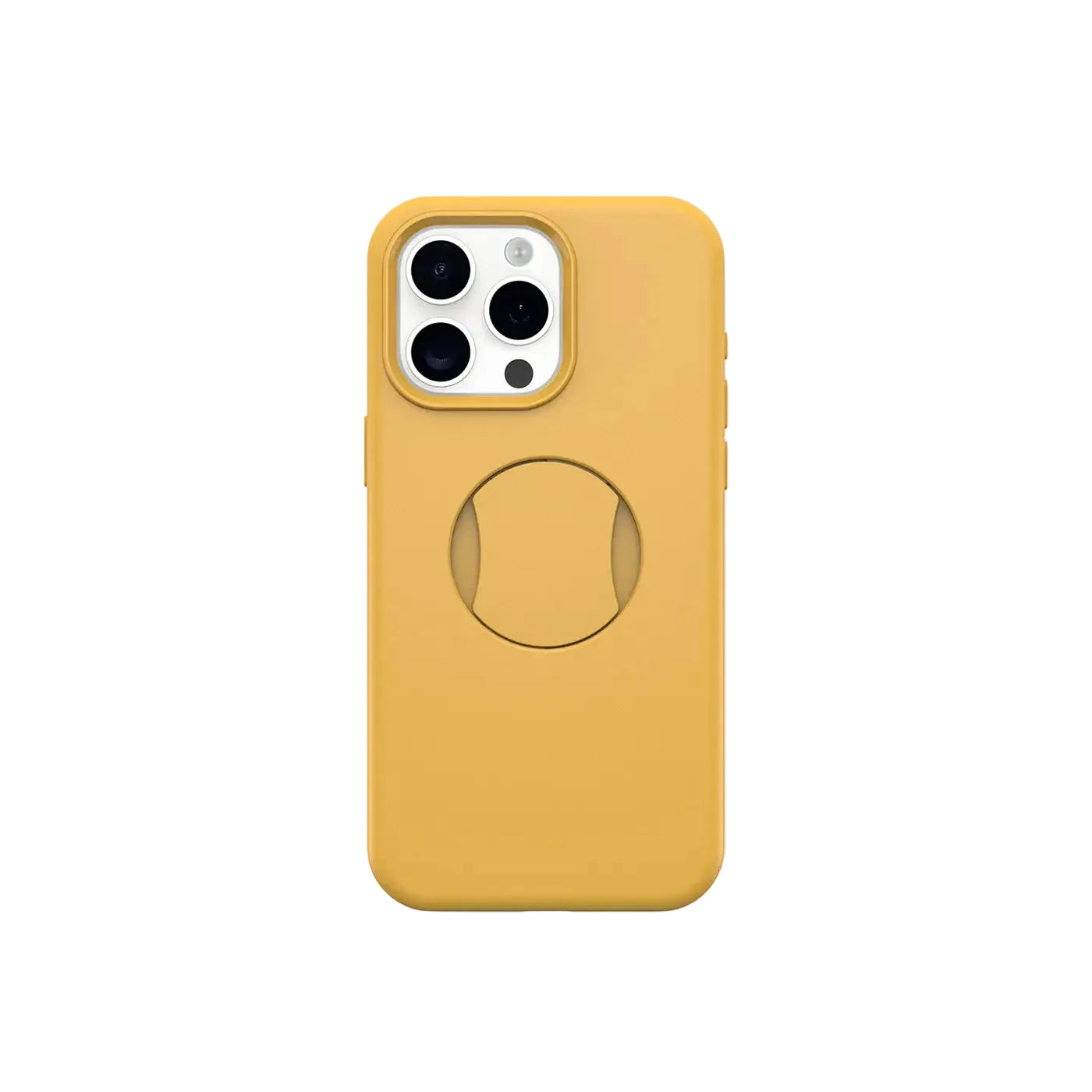 OtterBox iPhone 15 Pro Max OtterGrip Symmetry Case MagSafe Yellow product photo