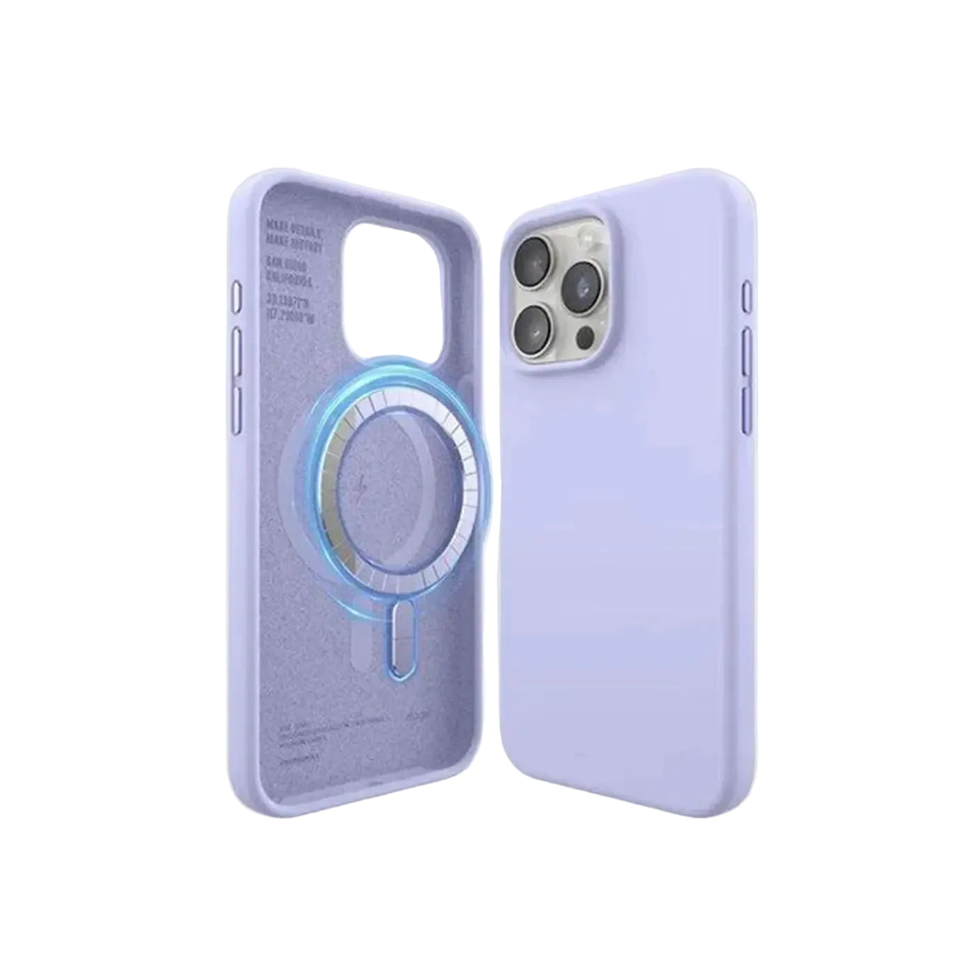 Elago Silicone Magsafe Case iPhone 15 Pro Max Purple product photo