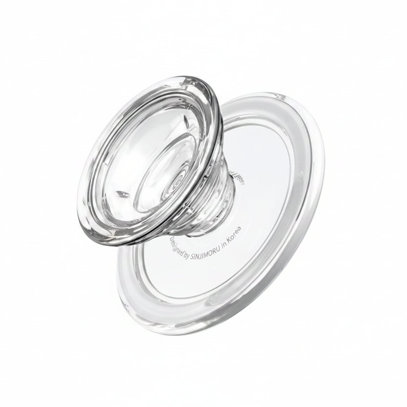 Sinjimoru M-Tipi Tok Magsafe Grip Clear product photo