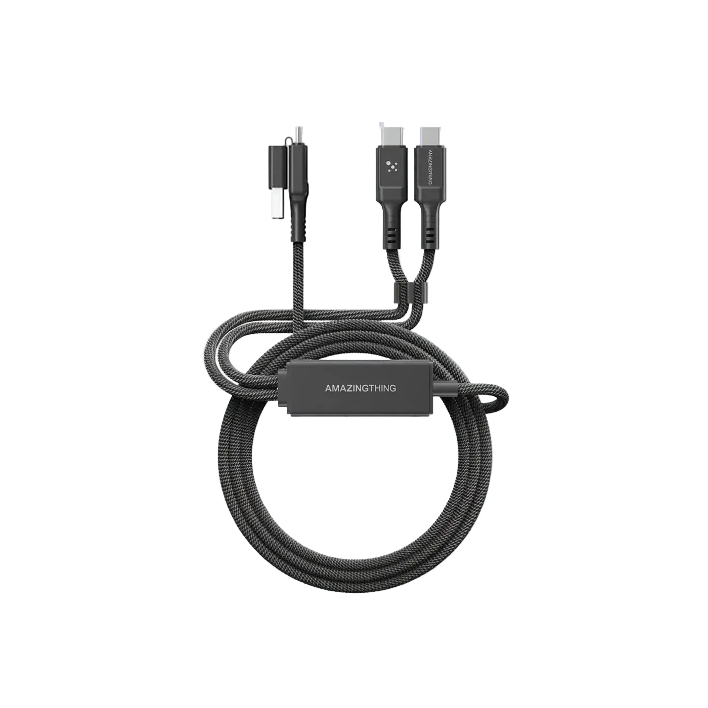 AmazingThing Thunder PRO 4 in 1 5A 140W 1 5M Cable -Black product photo