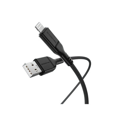 AmazingThing Thunder Pro USB-A To Lightning 2 1M Cable - BLACK product photo
